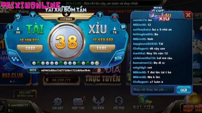 Tài Xỉu B52 - Những Điều Thú Vị Ở Trong Trò Chơi May Mắn 2 kham-pha-nhung-dac-diem-noi-bat-cua-tai-xiu-b52